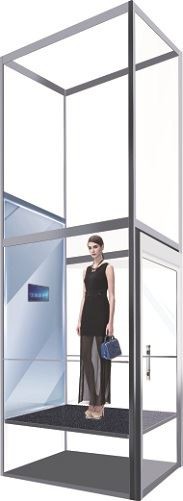 Lif Platform Kaca Tertutup